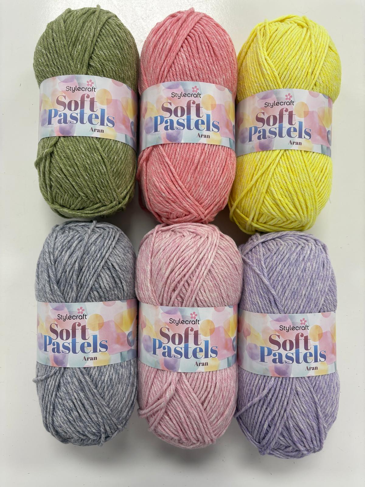 Stylecraft Soft Pastels Aran