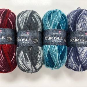 Stylecraft Easy Fair Isle Effect Aran