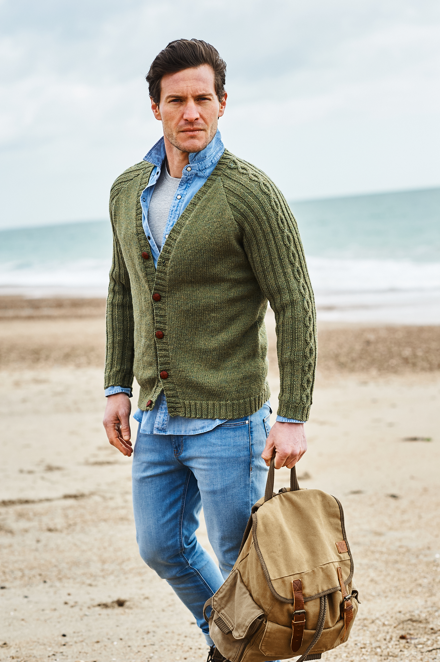 Stylecraft Men's Cardigans Pattern - Image 2