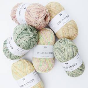 RICO Socks Cotton Stretch 4 ply