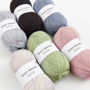 RICO Socks Linen Tweed 4ply