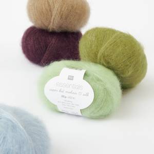 RICO Essentials Super Kid Mohair Silk  Cute Confetti