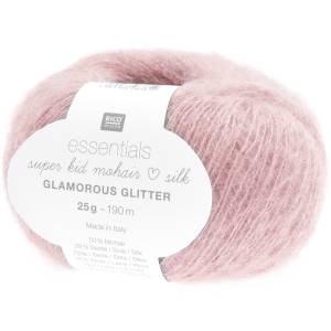 RICO Essentials Super Kid Mohair  Silk Glamorous Glitter