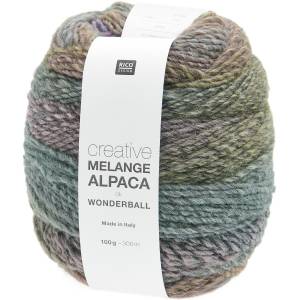 RICO Creative Melange Alpaca Woderball DK