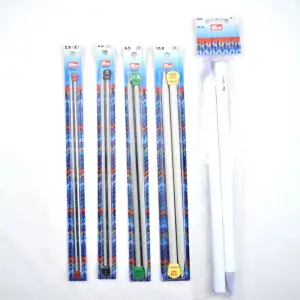 Prym Knitting Needles, Aluminium, 35cm, 2mm - 7mm