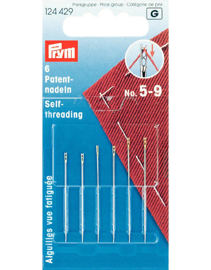 Prym Self-threading Needles 5-9